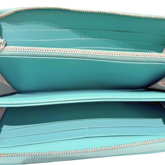 Tiffany & Co. Leather Zip Around Wallet - Picture 6 of 6